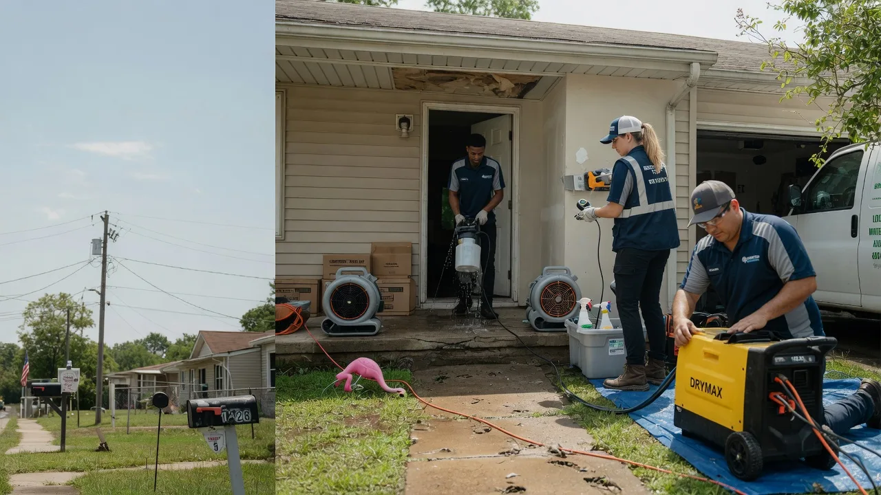 Storm Damage Water Removal in Sumner, TX near me